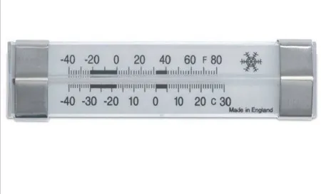Market Lab - 5001 - Refrigerator / Freezer Thermometer Fahrenheit / Celsius -40° To 80°f (-40° To 30°c) Ambient Sensor Wall Mount Does Not Require Power