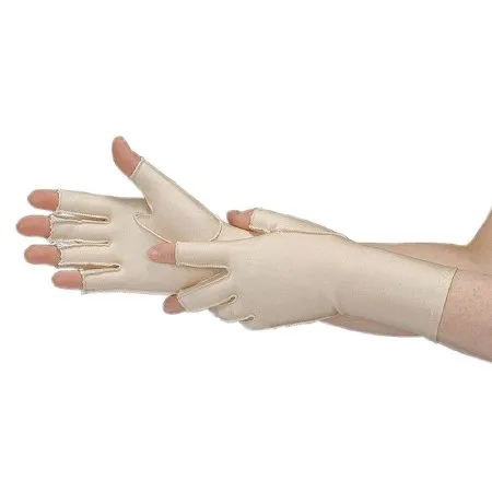 Alimed - Gentle Compression - 60612/NA/RS - Compression Gloves Gentle Compression Open Finger Small Wrist Length Right Hand Lycra / Spandex
