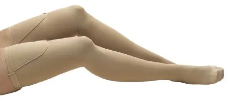 Truform - 8810-BG-MED - Anti-embolism Stocking Truform Thigh High Medium Beige Closed Toe