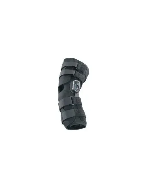 DJO - DonJoy Playmaker Standard - 11-0759-7 - Knee Brace Donjoy Playmaker Standard 3x-large Hook And Loop Strap Closure 29-1/2 To 32 Inch Thigh Circumference / 21 To 23 Inch Knee Center Circumference / 22 To 24 Inch Calf Circumference Left Or Right Knee