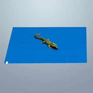 Health Care Logistics - Tacky Mat - 5605-01 - Adhesive Floor Mat Tacky Mat 36 X 46 Inch Blue Polyethylene