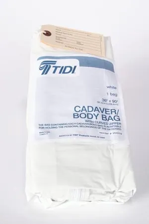 TIDI Products - 950259 - Vinyl Body Bag, Curved Zipper