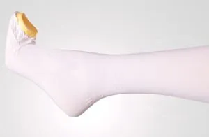 Alba Healthcare - LifeSpan - 558-04 - Anti-embolism Stocking Lifespan Knee High X-large / Long White Inspection Toe