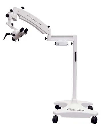 Seiler Instrument & Manufacturing - Evolution XR6 ENT Floor Model - EVO-ENT1SLIM - Evolution Xr6 Ent Floor Model Surgical Microscope Binocular Head 250 Mm Without Stage