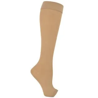DJO DJOrthopedics - 11320M - DJO Anti embolism Stocking Knee High Medium Beige Open Toe