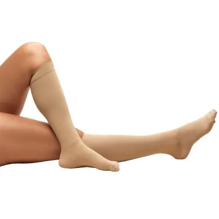 Truform - 8808-BG-SM - Anti-embolism Stocking Truform Knee High Small Beige Closed Toe