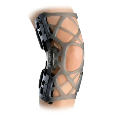DJO DJOrthopedics - 11-7426-1 - DJO OA Reaction Web Right Medial / Left Lateral Knee Brace OA Reaction Web Right Medial / Left Lateral X Small Hook and Loop Strap Closure 13 to 15 1/2 Inch Thigh Circumference Left or Right Knee