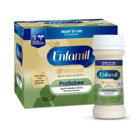 Mead Johnson - Enfamil ProSobee - 144901 -  Infant Formula  2 oz. Nursette Bottle Liquid Soy Lactose Intolerance