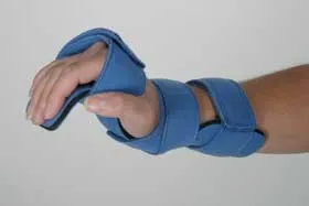 Alimed - Comfyprene - 52153/LBLUE/NA - Wrist / Hand Orthosis Comfyprene Metal / Neoprene Left or Right Hand Light Blue One Size Fits Most