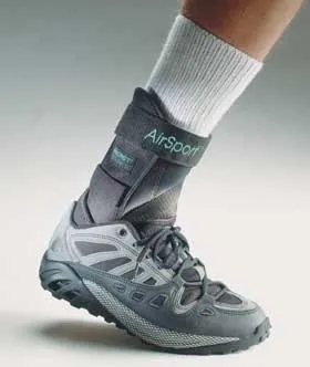 Alimed - AirSport - 64483 - Ankle Brace AirSport Small Hook and Loop Closure Male 5 to 8-1/2 / Female 7-1/2 to 9 Right Ankle