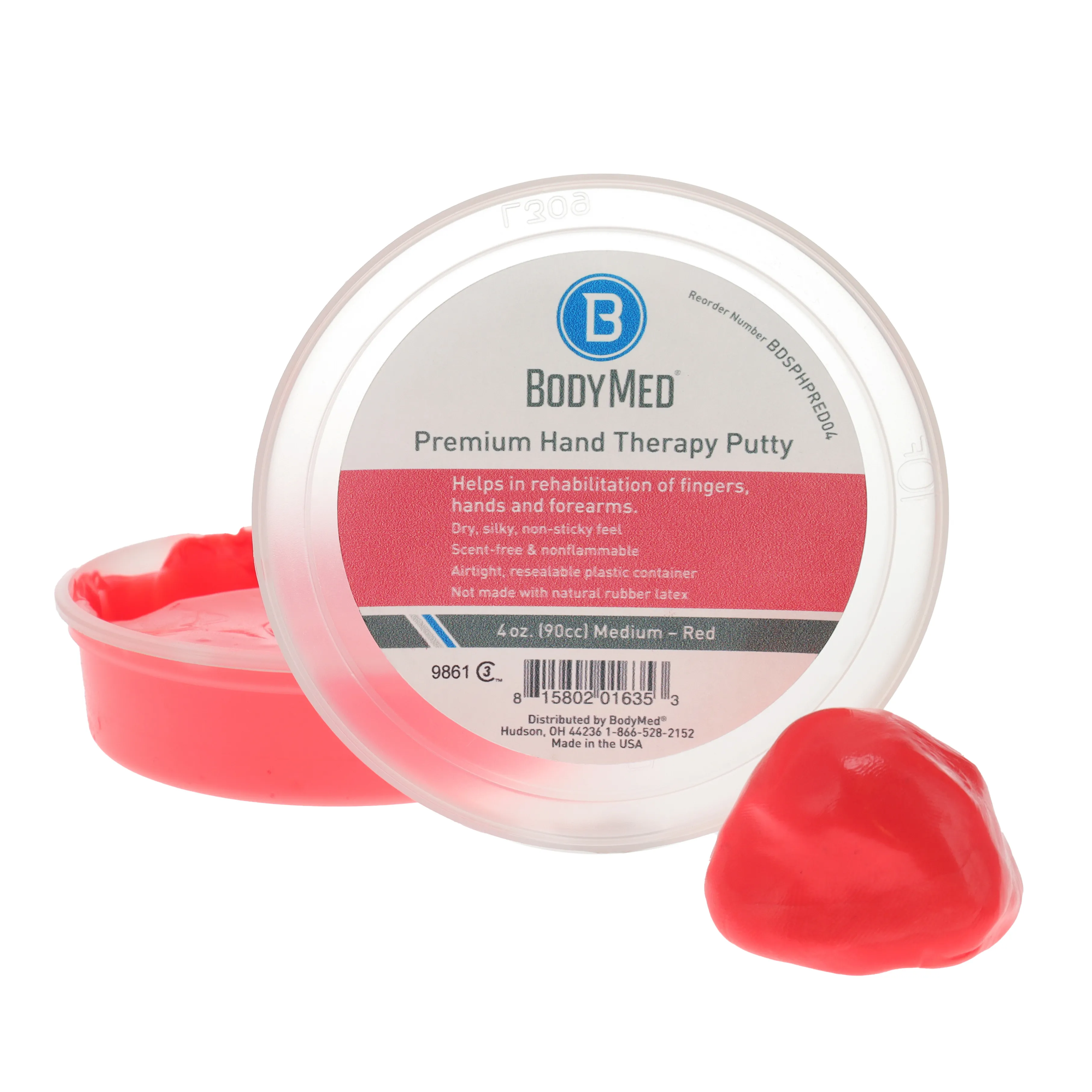 Bodymed - BDSPHPRED04 - Premium Hand Therapy Putty - Medium