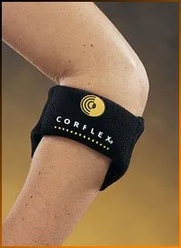 Corflex - 88-3013-000 - Elbow Wrap Large Tennis 10 to 11 Inch Circumference Black