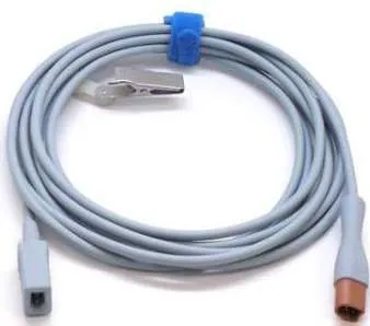 Mindray USA - 400 Series - 040-000091-00 - Temperature Cable 400 Series Temperature Probe,reusable For Use With 400 Series Disposable Temperature Probes,
