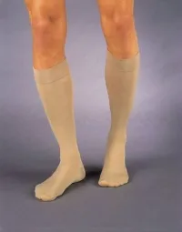 BSN Medical - JOBST Relief - 114624 - Compression Stocking JOBST Relief Knee High X-Large / Full Calf Beige Closed Toe