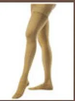 BSN Medical - JOBST Relief - 114216 - Compression Stocking Jobst Relief Thigh High Small Beige Closed Toe