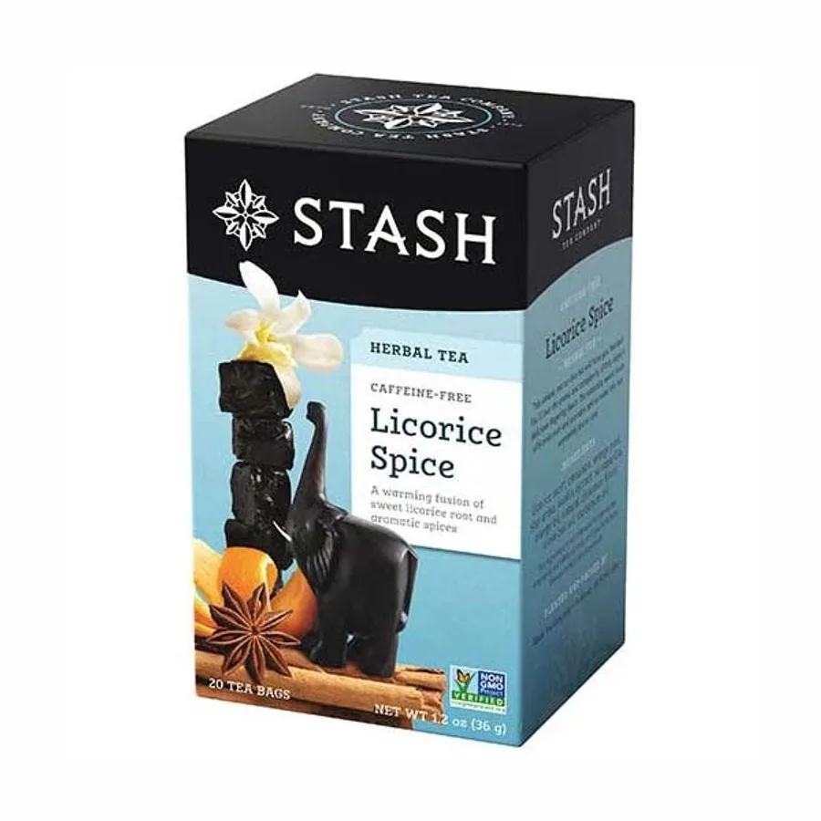Stash Tea - 208105 - Herbal Teas Licorice Spice 20 tea bags