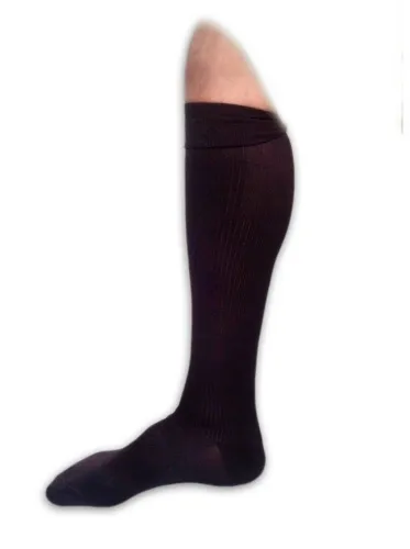 A-T Surgical - 456-BR-M - Men's Knee High Ribbed Compression Support Dress Socks, 20 - 30 mmHg