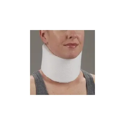 DeRoyal - A118000 - Cervical Collar Deroyal Economy Soft Density Adult One Size Fits Most One-piece 4-1/2 Inch Height 24 Inch Length