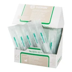 AcuZone - From: JS-1215 To: JS-1230 - Single  J Type Acuzone Needle: #44 0.12 X 15mm, 100 / Box