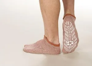 Albahealth - 5902 - Footwear, Low Cut, 10-13, Grey/ Pink, 6 pr/bx