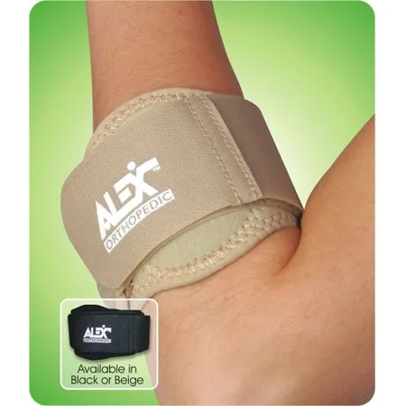 Alex Orthopedics - 9063 - Tennis Elbow Strap W/Gel Pad   