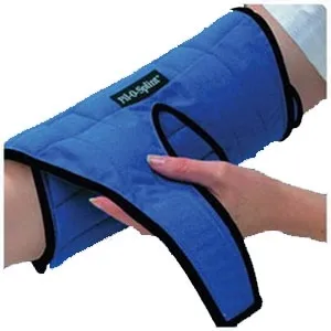 Alimed - 51329 - Pil-o-splint elbow support, one size fits all. Padded cotton. Restricts painful movement of injured elbow during sleep.