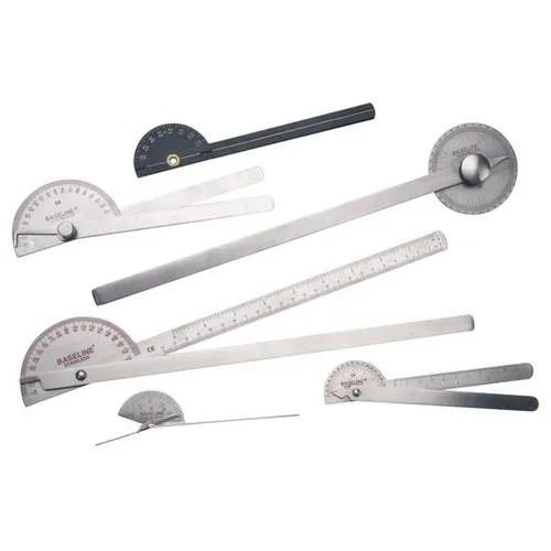 American 3B Scientific - Baseline - From: W54658 To: W54665 -  6 piece goniometer set, stainless steel