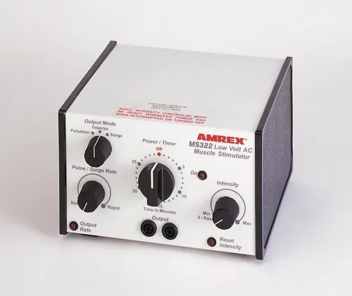 Amrex - From: 01-MS322 To: 01-MS324AB - MS322 Muscle Stimulator Single Channel Low Volt AC