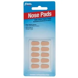 Apothecary Products - K216 - Flents Nose Pads Self Stick Foam, Peach