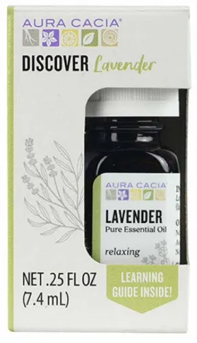 Aura Cacia - 190847 - Discover Lavender Boxed Essential Oil