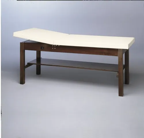 Bailey Manufacturing - 440 - Plain with Adjustable Back & H-Brace, Treatment Tables: with Upholstered Top