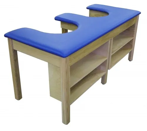 Bailey - 7720-TRIPLE - Manufacturing Hydrotherapy Chairs & Tables,Whirlpool Table, Triple Wide Tanks, Upholstered Vinyl Top