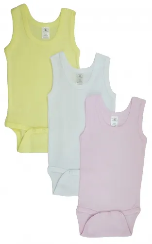 Bambini Layette Infant Wear - From: 108L To: 108S - BLI Girls Tank Top Onezies