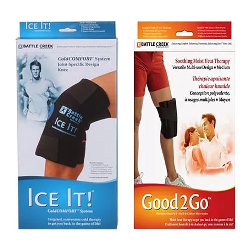 Battle Creek Equipment - From: F00612 To: F00650 - Knee Pain Kit with Moist Heat and Cold Therapy.