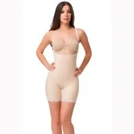 Isavela - BE08-3XL-BE BE08 Stage 2 Enhancer Body Suit & Suspenders