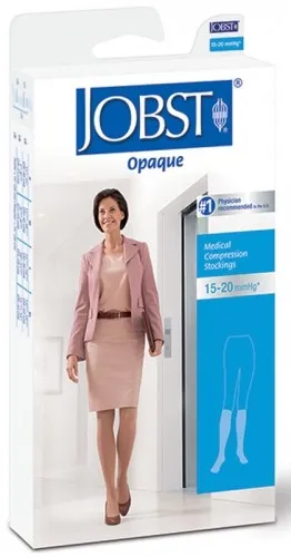 BSN Jobst - 115214 - Compression Hose, Knee High, 15-20 mmHG, Closed Toe, Natural, Large