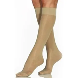 BSN Jobst - 119005 - Compression Stocking, Knee High, 15-20 mmHG, Closed Toe, Natural, Large, Full Calf