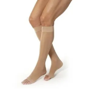 BSN Jobst - 119504 - Compression Stocking, Knee High, 15-20 mmHG, Open Toe, Natural, Large