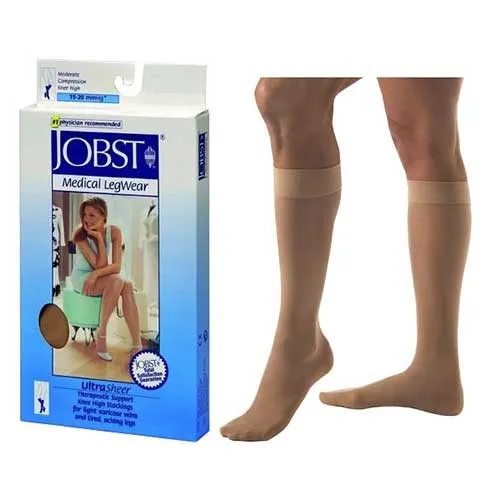 BSN Jobst - 119604 - Jobst&reg; Ultrasheer Knee 15-20 Closed Toe Petite Natural