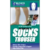 Bilt-Rite Orthopedics - From: BILT-10-70500-LG To: BILT-10-71100-XL - Womens Trouser Socks 15 20 mmHg Large