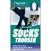 Bilt-Rite Orthopedics - From: BILT-10-72000-LG To: BILT-10-72100-XL - Mens Trouser Socks 15 20 mmHg Large