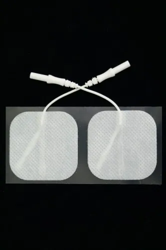 Bio-Protech - 4848WCBZ(25) - Electrodes - Econotens-Fabric, Carbon lastic Ziplock (2x2 square/ thinner gel)