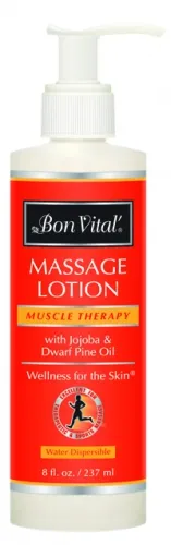 Fabrication Enterprises - 13-3520-72 - Bon Vital Muscle Therapy Massage Lotion - with Pump