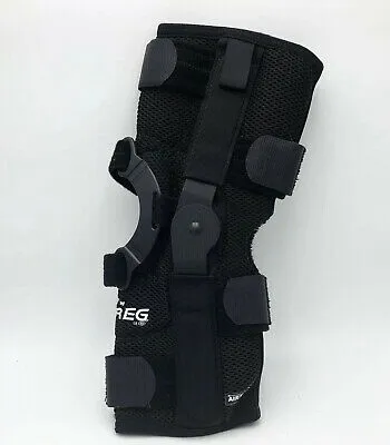 Breg Airmesh Recover Open Back Wraparound Knee Brace