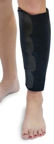 Brownmed - Polar Ice - From: 30036 To: 30109 -  Ice Cold Therapy Shin Sleeve Universal, 17" x 19", Black, Neoprene