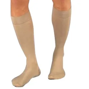 BSN Jobst - 114699 - Compression Stockings JOBST? Relief? 30-40mmhg Knee High Large Full Calf Beige Closed Toe 1-pr