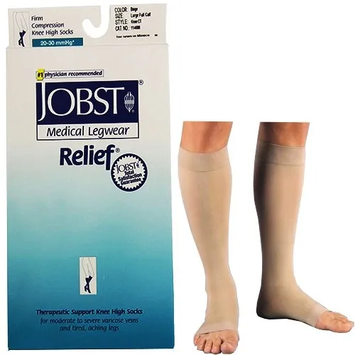 BSN Jobst - From: 114748 To: 114749 - Relief Knee High with Silicone Band0 30pen