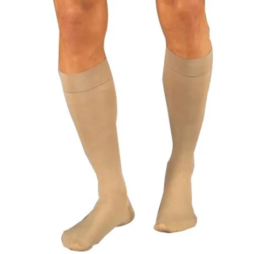 Bsn Jobst - 114752 - Relief Knee-High With Silicone Band, 20-30, X-Large, Full Calf, Open Toe, Beige