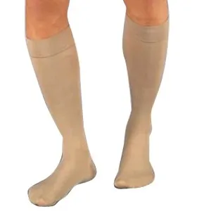 BSN Jobst - 114813 - Compression Stockings, Knee High, 15-20mmHG, Medium, Black, Closed Toe