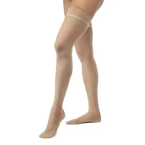 BSN Jobst - Jobst Opaque - From: 115464 To: 115467 - Opaque Thigh High with Silicone Band, 20 30 mmHg, Closed Toe